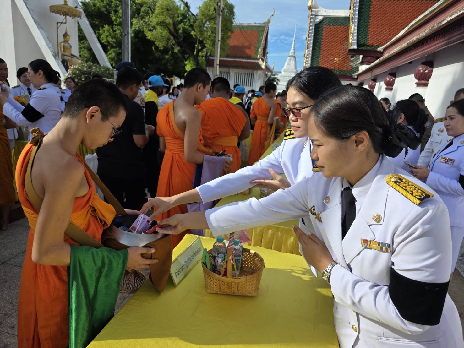 title - ส.ป.ก.พิษณุโลก ร่วมพิธีเจริญพระพุทธมนต์และทำบุญตักบาตรถวายพระกุศล เนื่องในโอกาสฉลองพระชนมายุ 99 พรรษา สมเด็จพระสังฆราช
